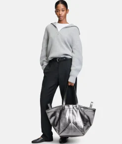 Metallic Elvira Shopper L