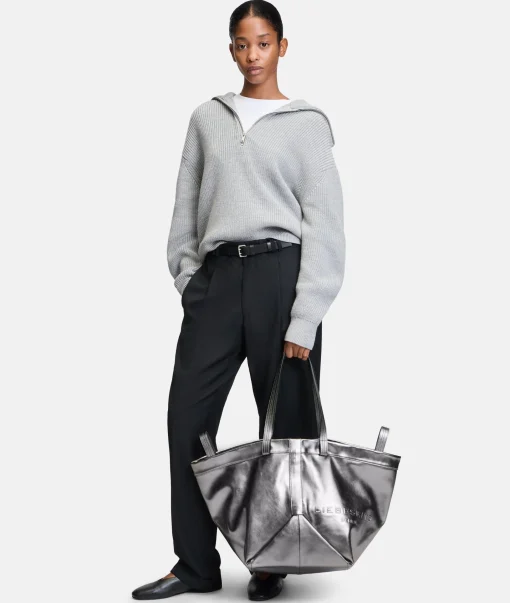 Metallic Elvira Shopper L